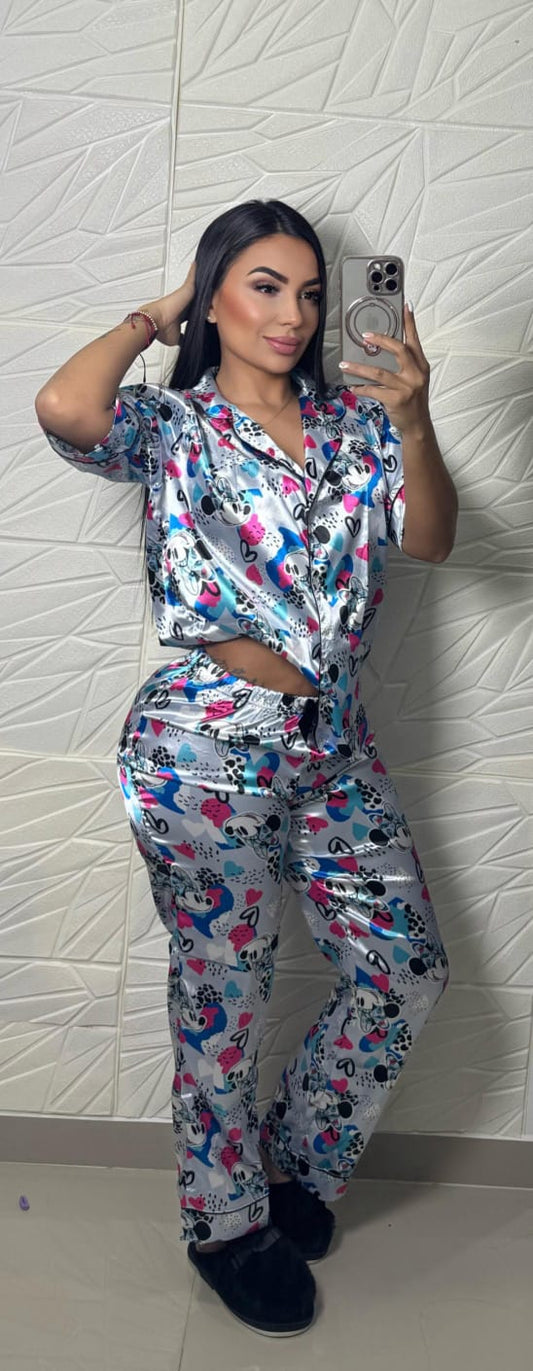 PANTALON SATIN ESTAMPADO