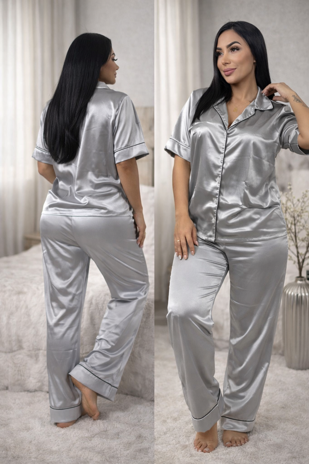 Pantalón Satin Fondo Entero