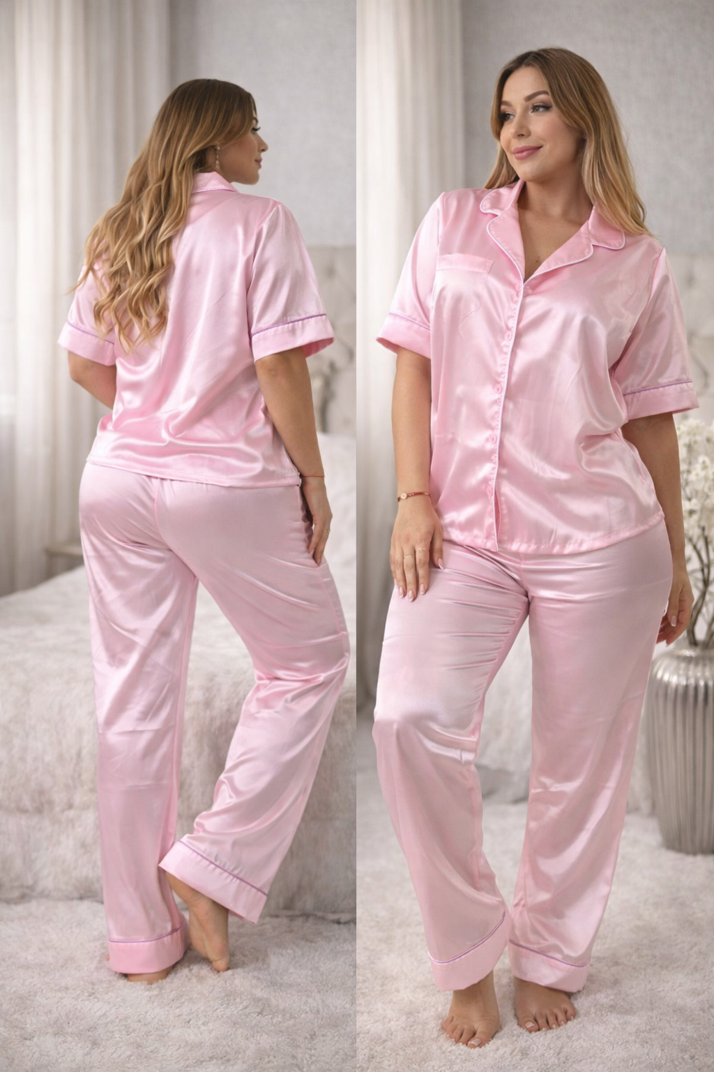 Pantalón Satin Fondo Entero