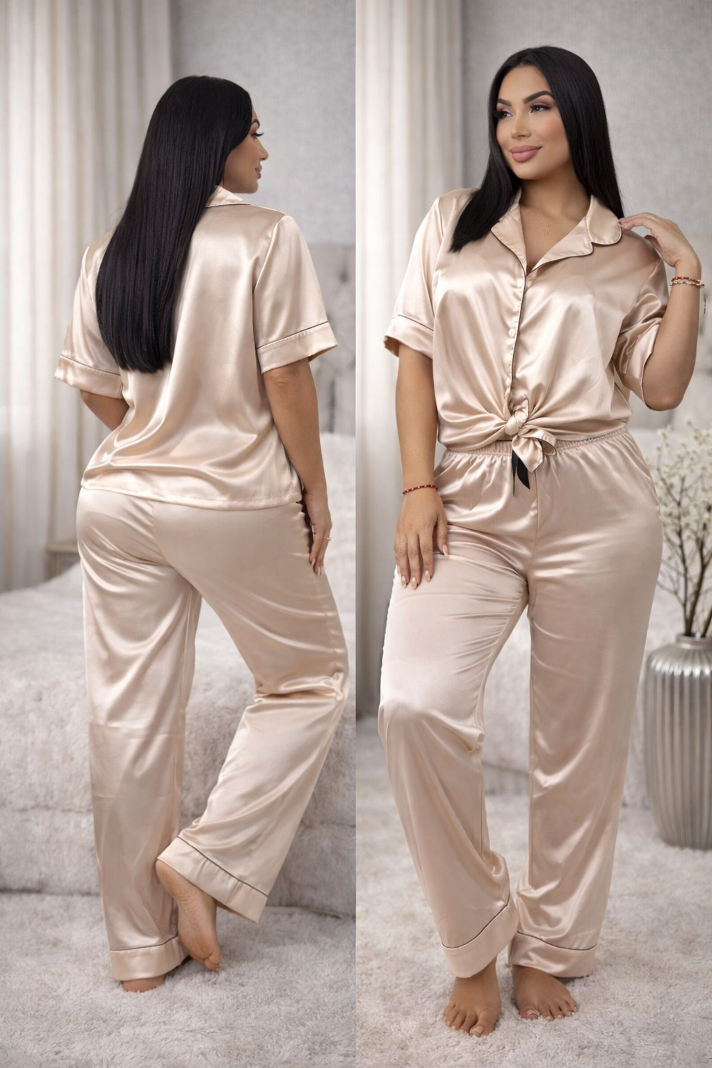 Pantalón Satin Fondo Entero