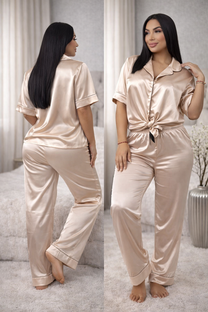 Pantalón Satín Fondo Entero