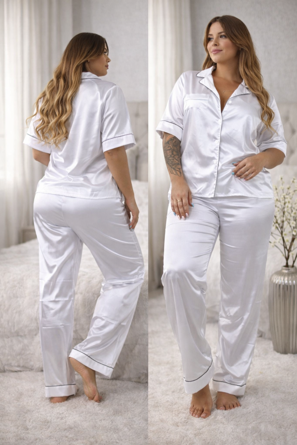 Pantalón Satin Fondo Entero