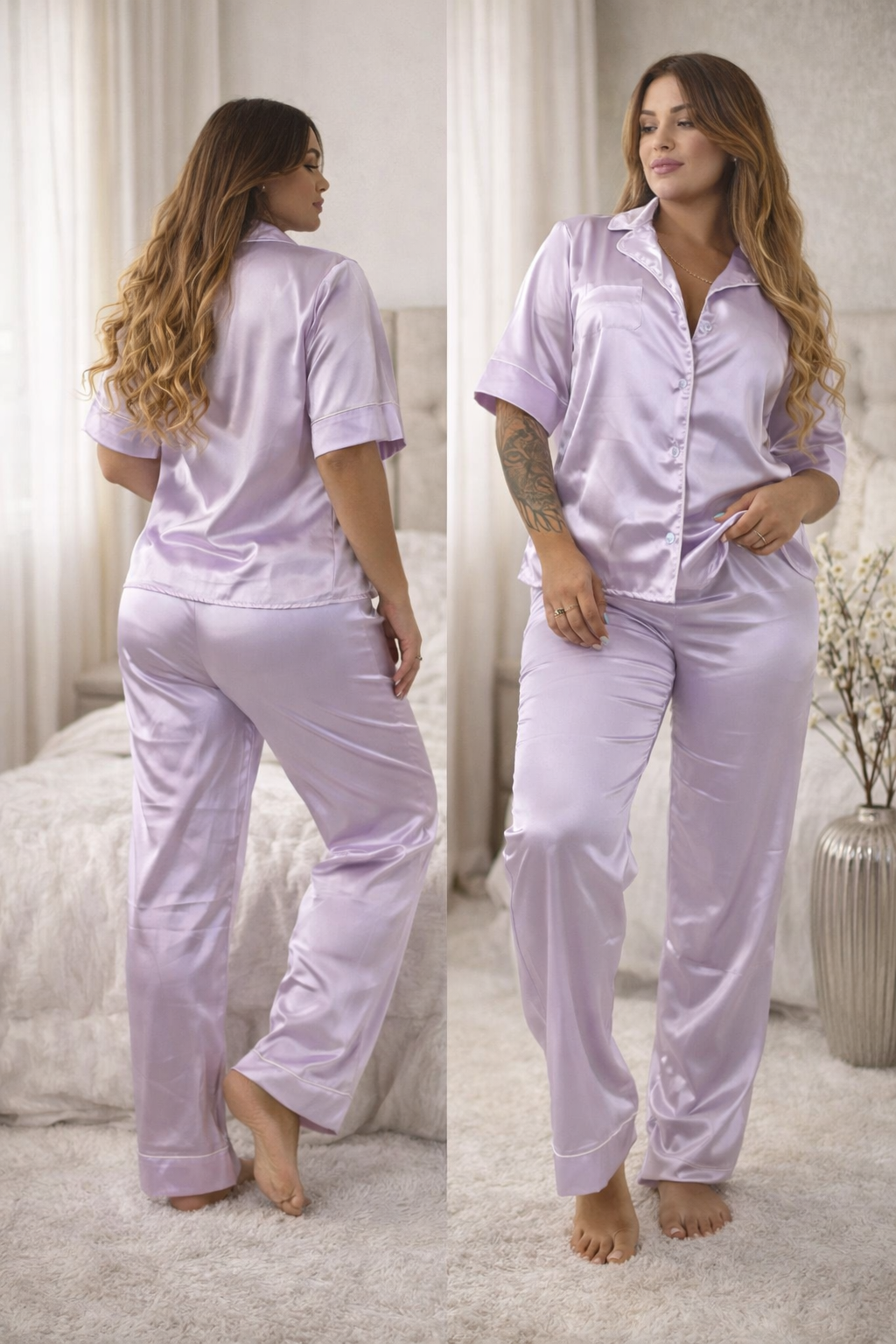 Pantalón Satin Fondo Entero