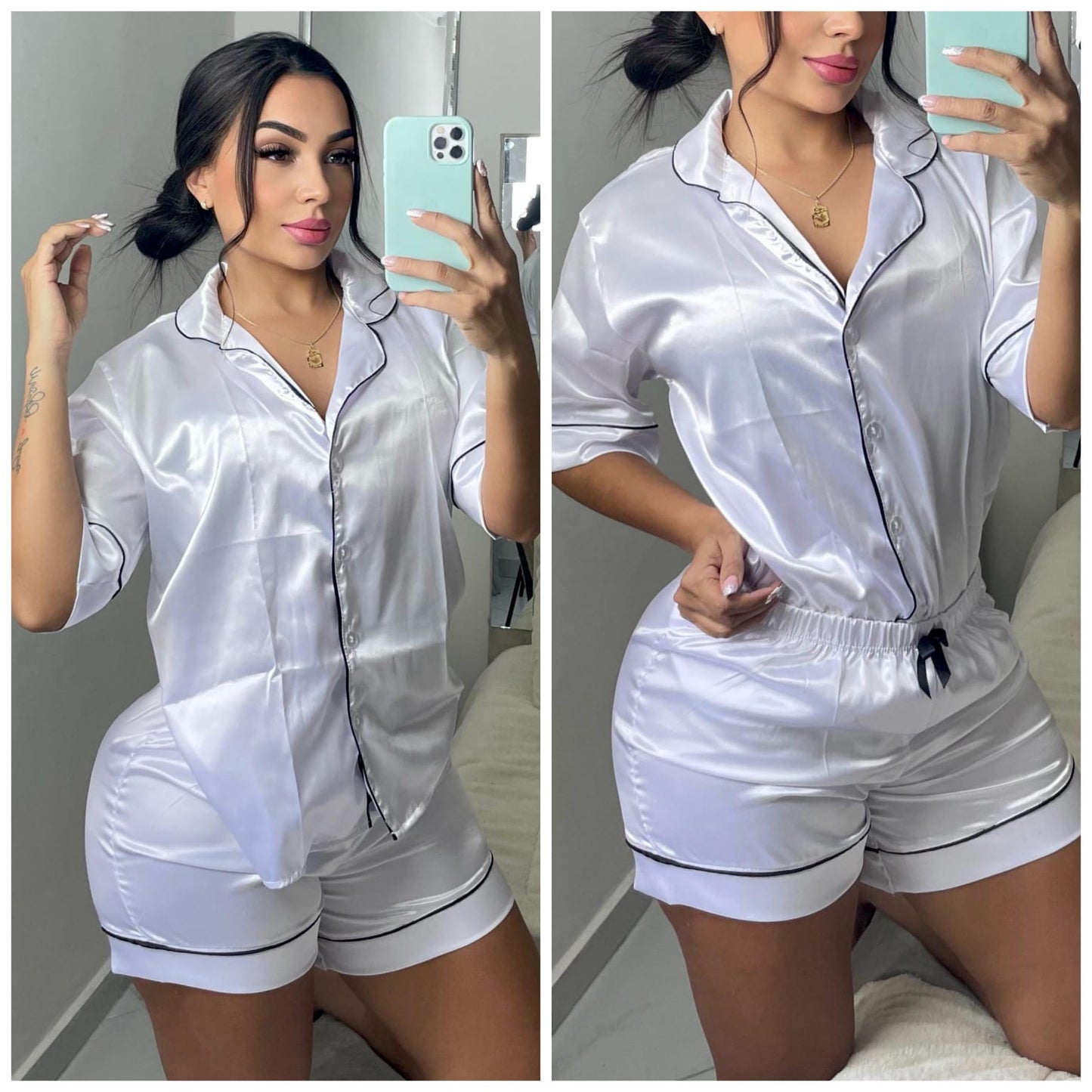 SHORTS BOTON FONDO ENTERO